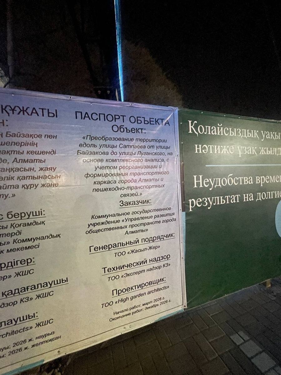 Паспорт объекта на реконструкции