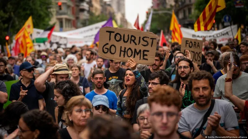 Протесты в Испании