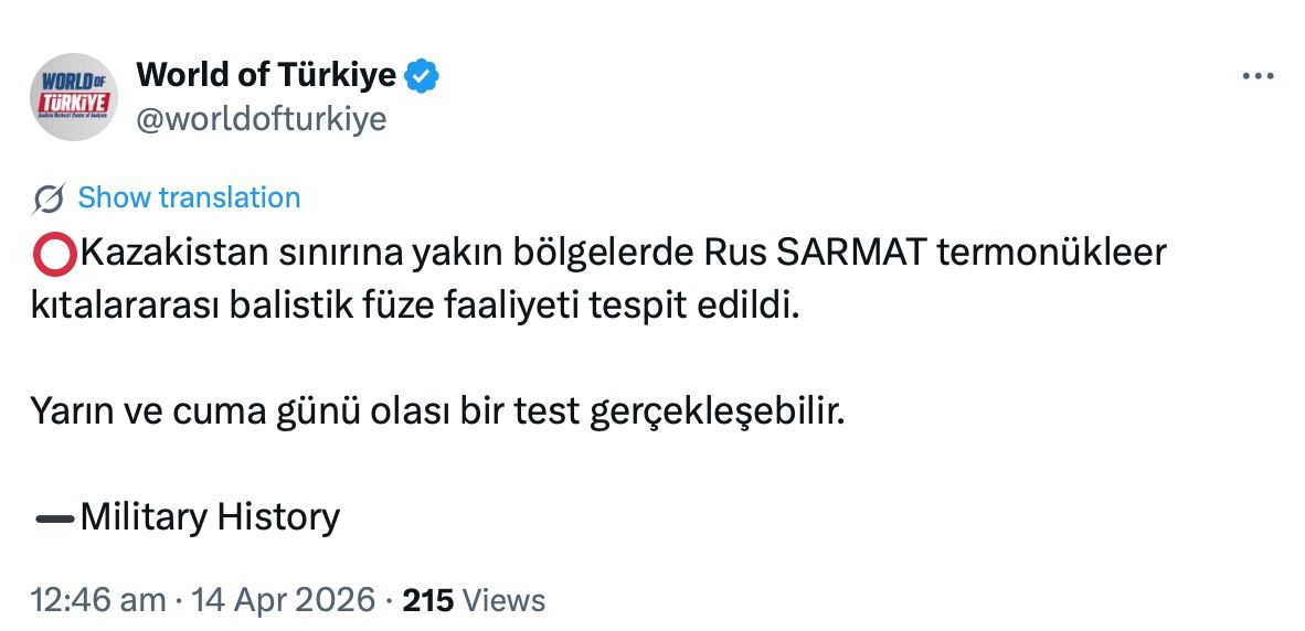 Пост World of Turkiye