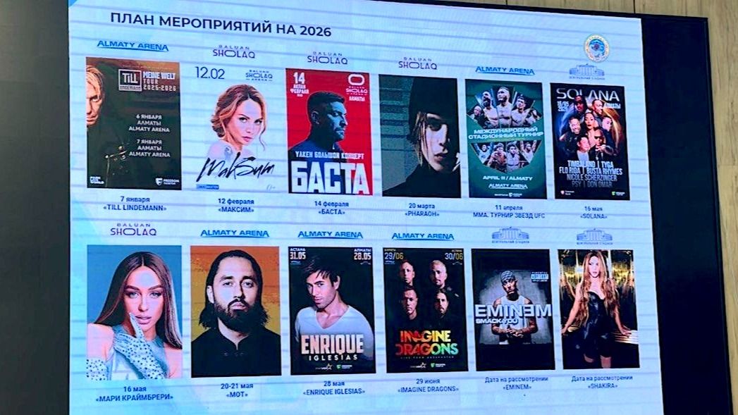 Слайд презентации дирекции, представленной Общественному совету Алматы