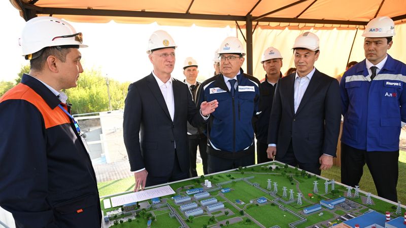 Перевод ТЭЦ-2 в Алматы на природный газ: Скляр дал поручения