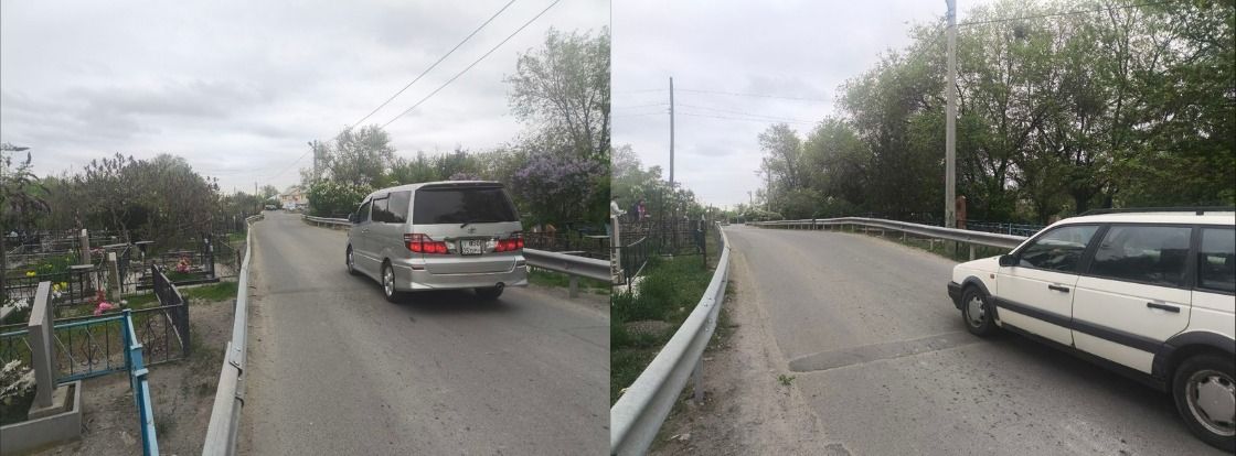 Автомобили, которые проезжают через территорию кладбища