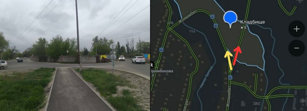 Два варианта пути