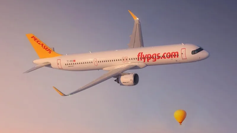 Борт авиакомпании Pegasus