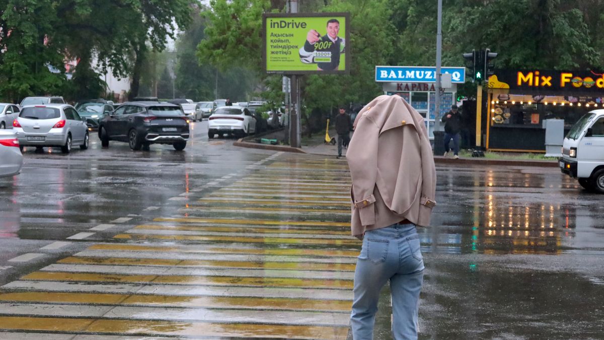 Не у всех при себе сегодня оказались зонты