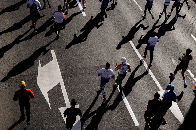 Участники забега