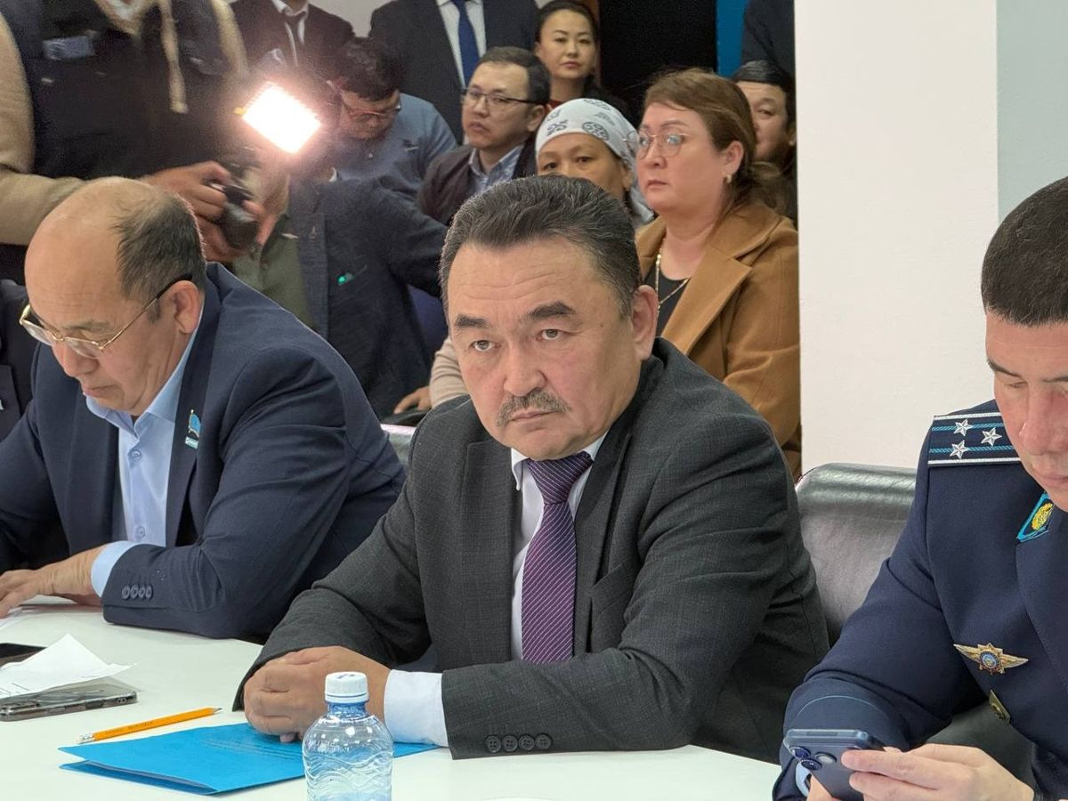 Заместитель руководителя областного управления ветеринарии Бердибек Маркабаев