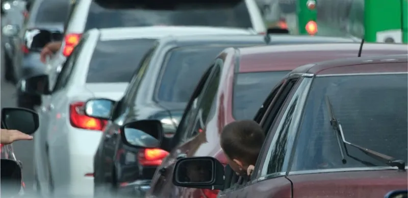 Авто в пробке