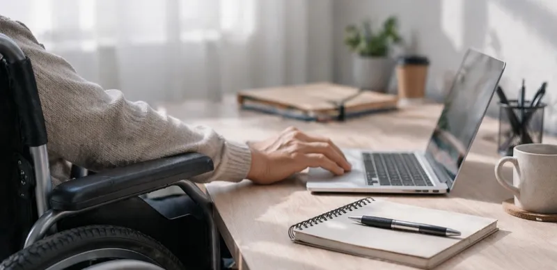 Человек за компьютером