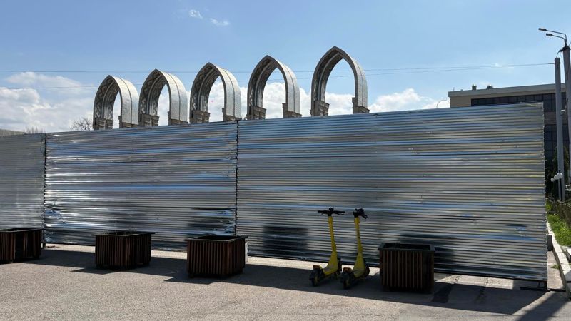 Улицу Тимирязева закрыли на реконструкцию в Алматы