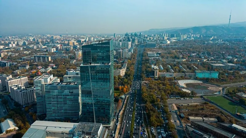 Панорама Алматы
