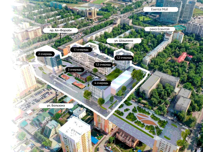 Локация и очерёдность строительства