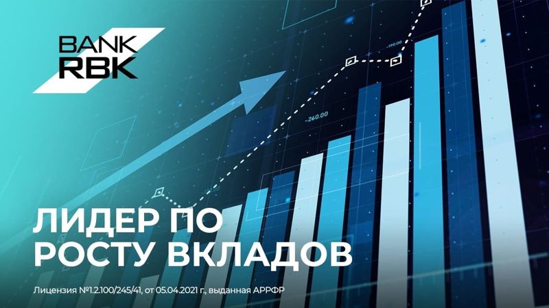Bank RBK лидер по росту вкладов