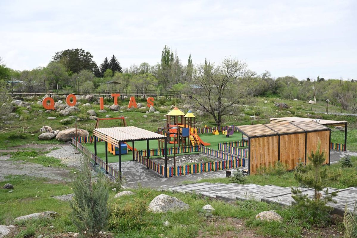 Детские площадки в экопарке