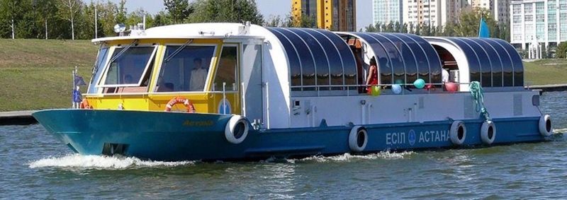 В Астане запустят шесть теплоходов по Есилю: в акимате назвали дату начала речного сезона