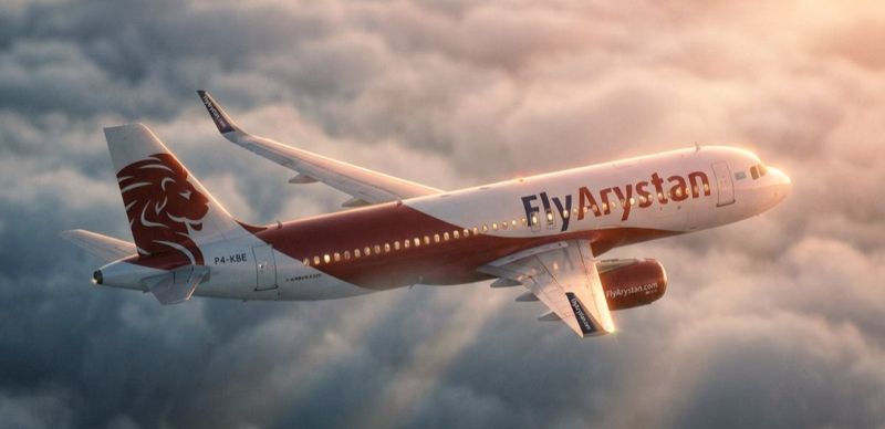 FlyArystan увеличит число рейсов по Казахстану летом