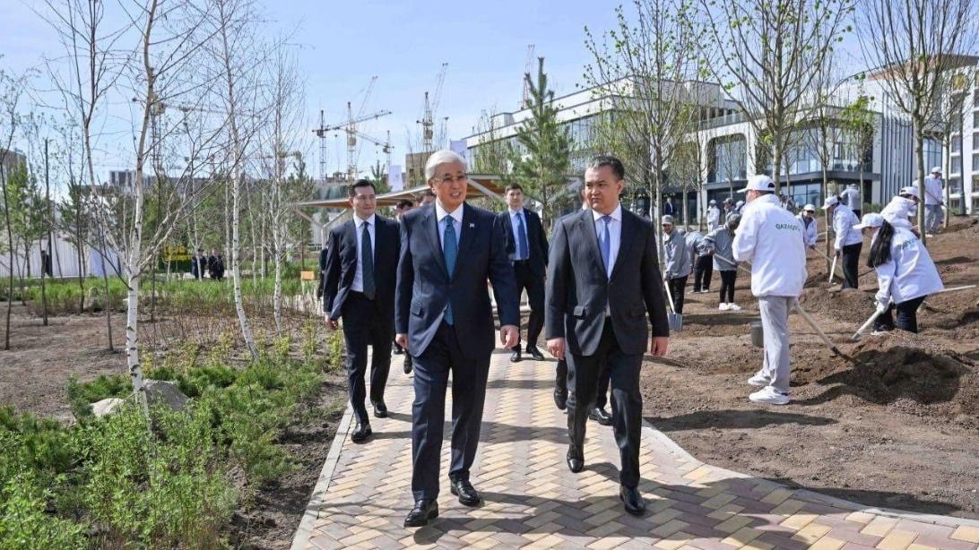 Новый парк, пешеходный бульвар и аллеи: что изменится в Астане, рассказал аким