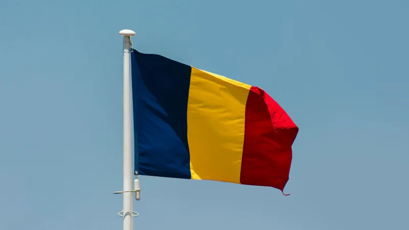 Флаг Румынии