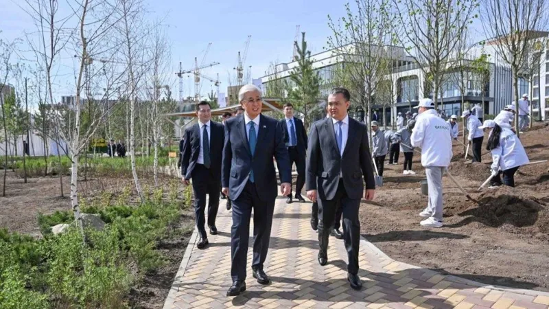 Касым-Жомарт Токаев и Женис Касымбек