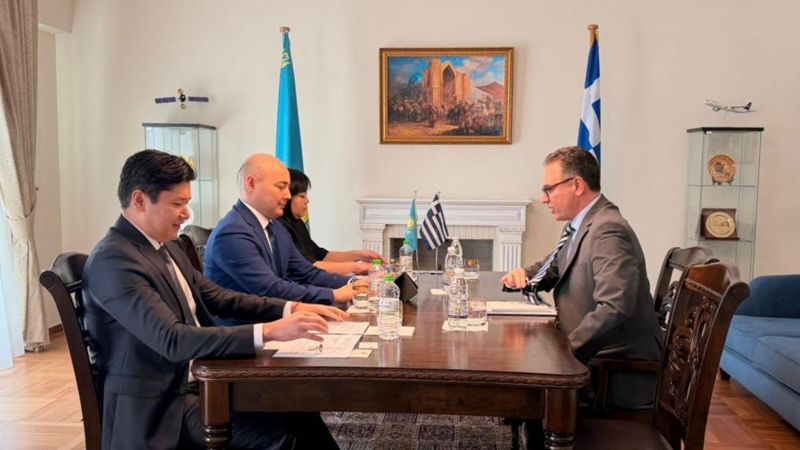 Казахстан расширяет сотрудничество с Грецией