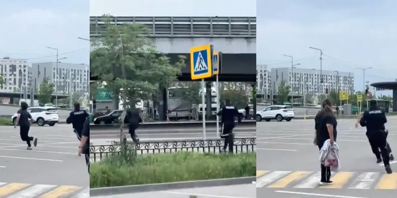 Погоня в Алматы