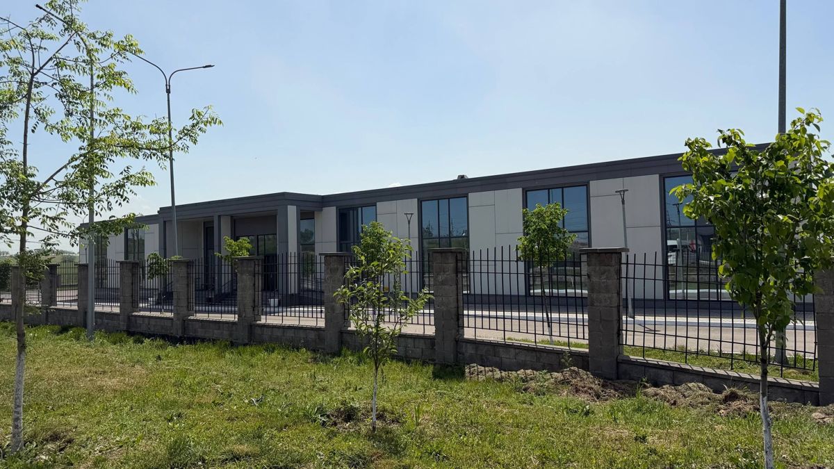 Здание крематория в Алматы