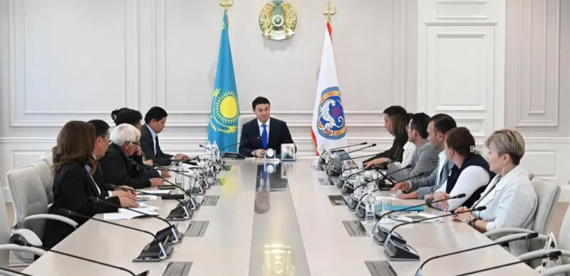 Заседание в акимате Алматы