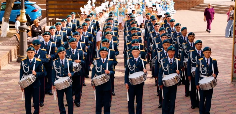 Барабанщики в Астане