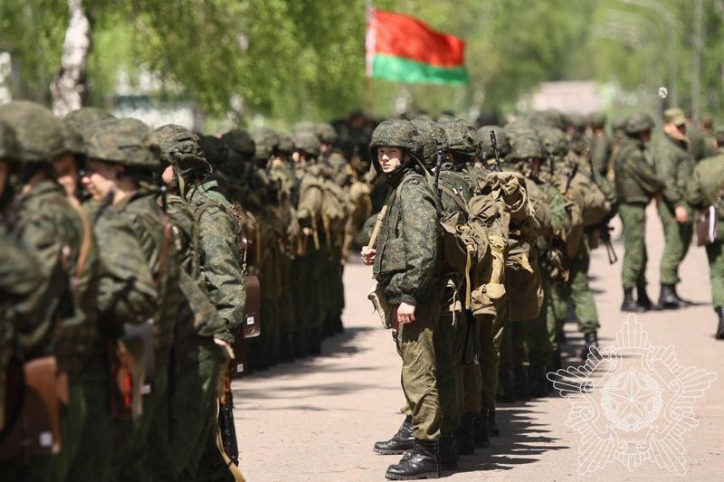 Белорусская армия начала учения по применению ядерного оружия