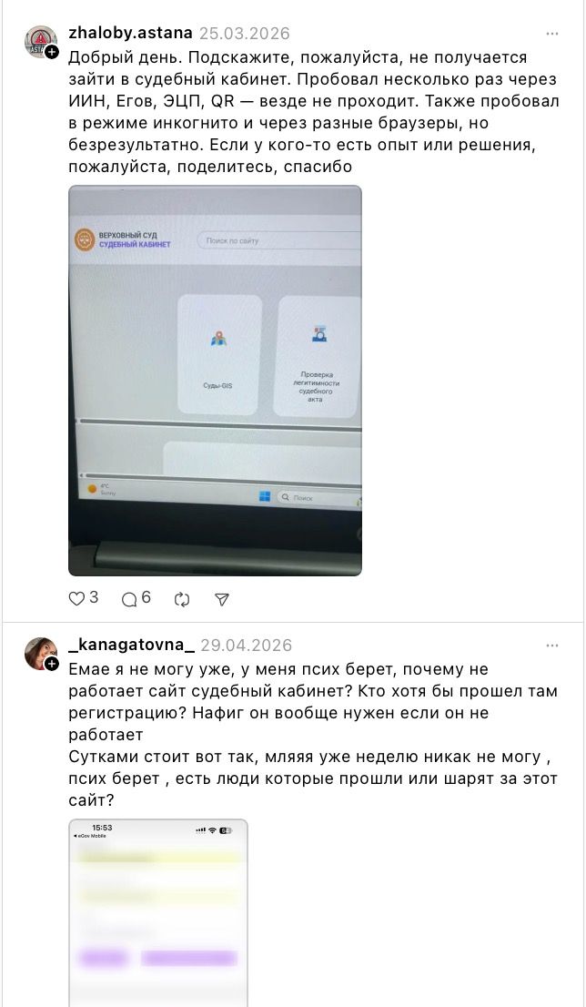 Трудности пользователей