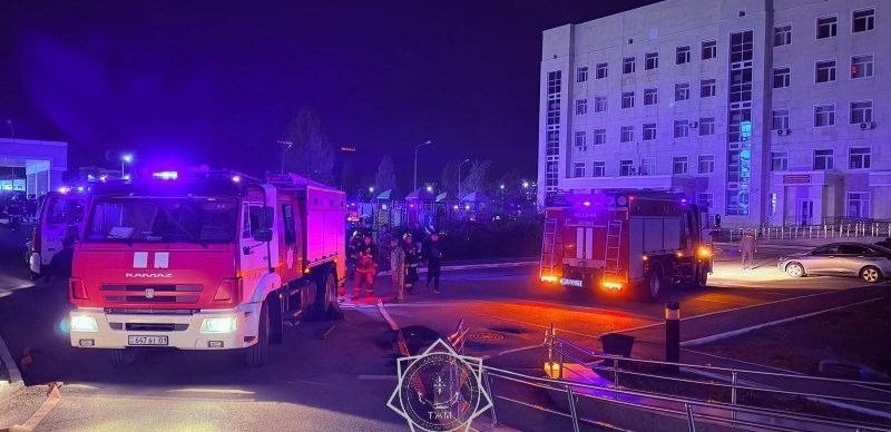 Пациентов эвакуировали из-за пожара в больнице Астаны