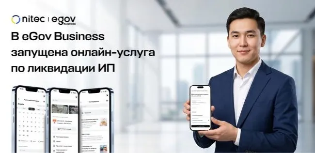 В Egov запущена онлайн-услуга по ликвидации ИП