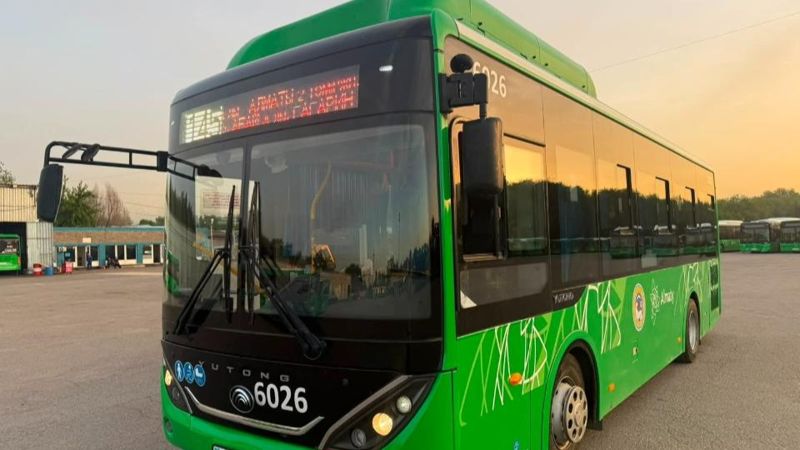 Новый автобусный маршрут появился в Алматы