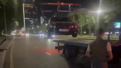 Любителя дрифта арестовали на пять суток в Алматы
