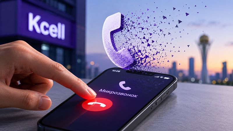 Kcell и activ отключат "Микрозвонок" с 30 июня