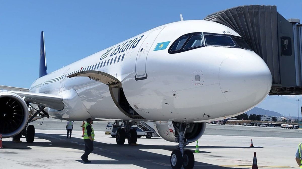 Борт авиакомпании Air Astana