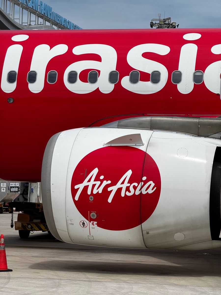 Борт авиакомпании AirAsia