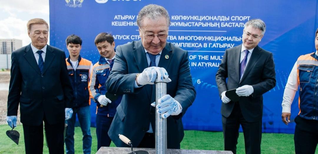 Строительство спортарены в Атырауской области