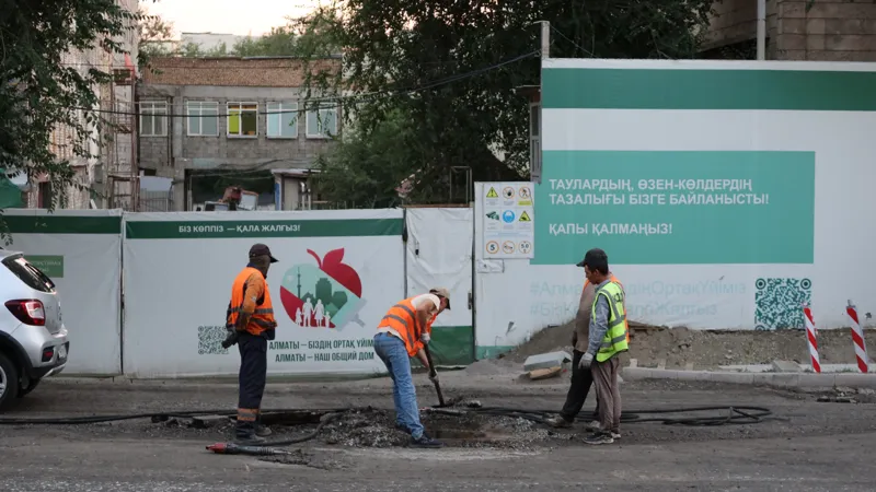 Ремонт дорог Алматы