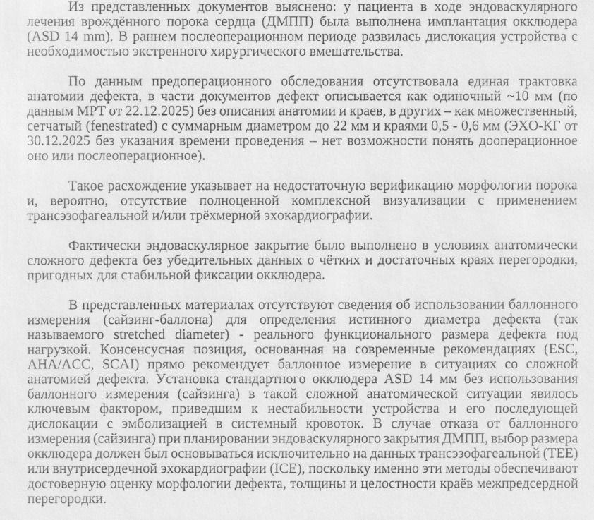 Рецензия российских специалистов