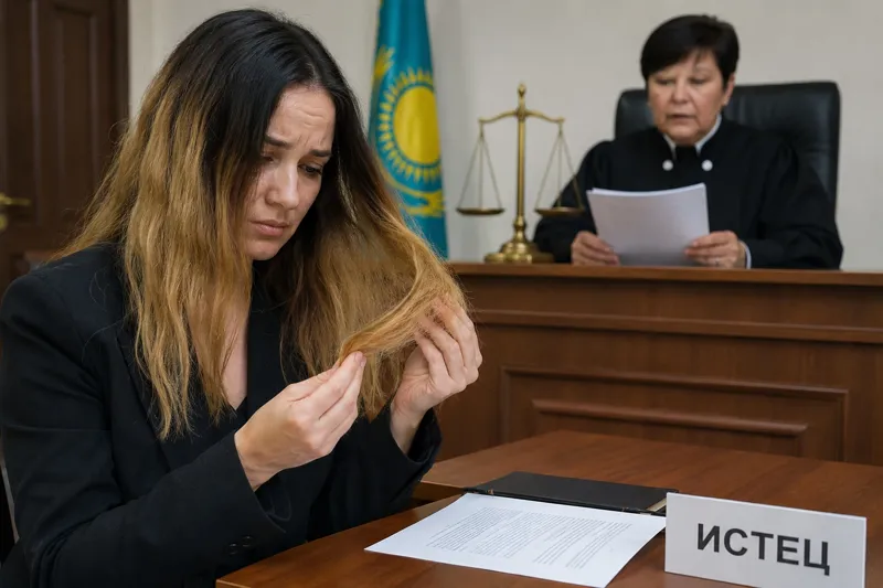 Женщина, суд 