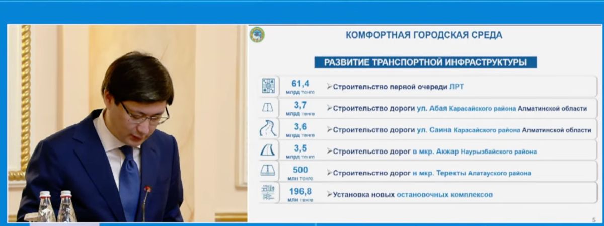 Руководитель управления экономики и финансов города Алматы Бауыржан Кудайбергенов