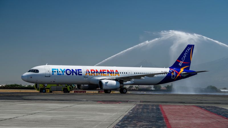 FlyOne Armenia запускает прямые рейсы из Еревана в Алматы