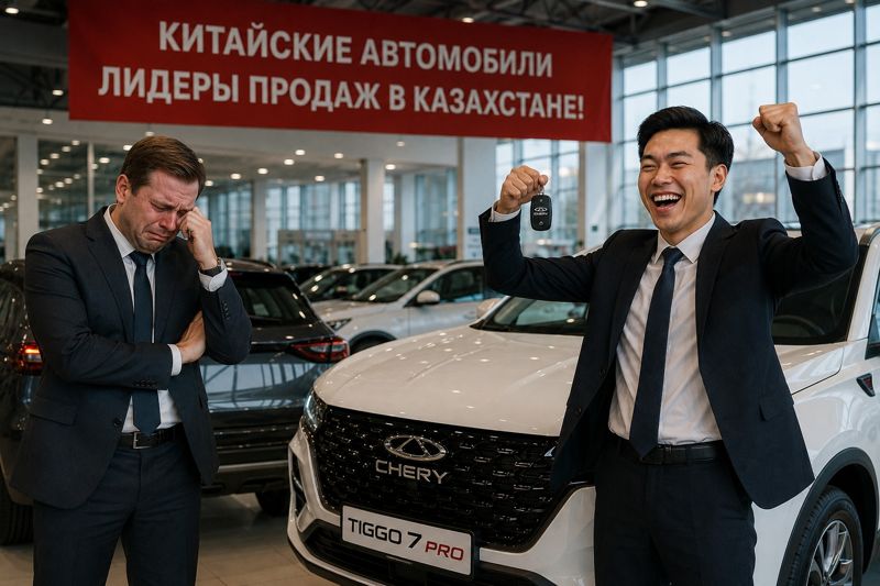 Корейские авто нервно курят в сторонке: китайские машины рвут конкурентов в РК