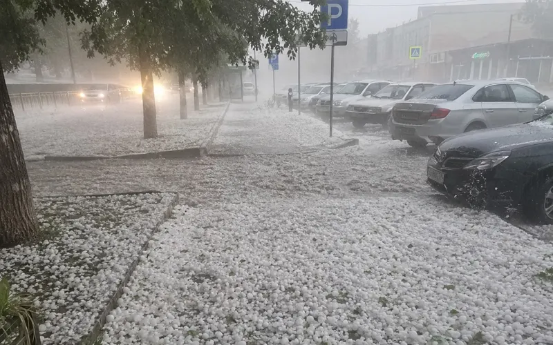 Град в Актобе 