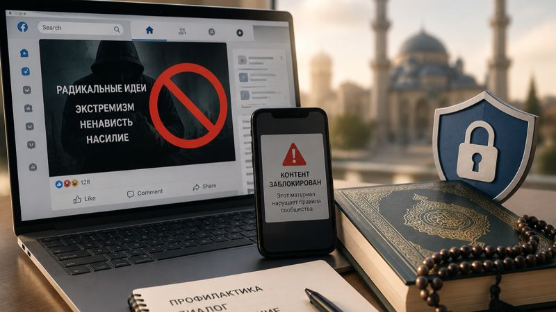 "Религиозный сканер" в Алматы анализирует подписки пользователей на деструктивные паблики