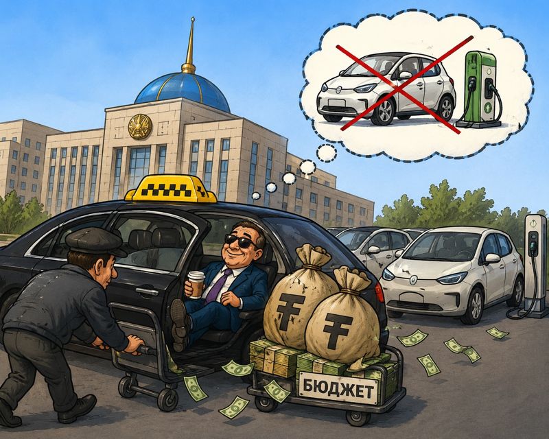 Такси для своих: аудиторы нашли личные поездки за счёт бюджета акимата Астаны