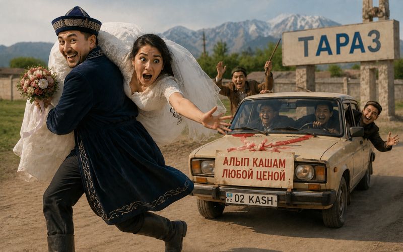 Алып қашу не удалось: трое мужчин получили срок за похищение невесты в Таразе