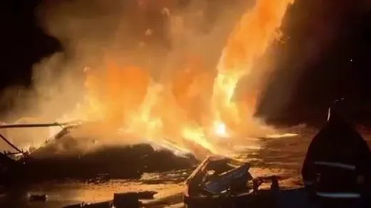 Горящее масло