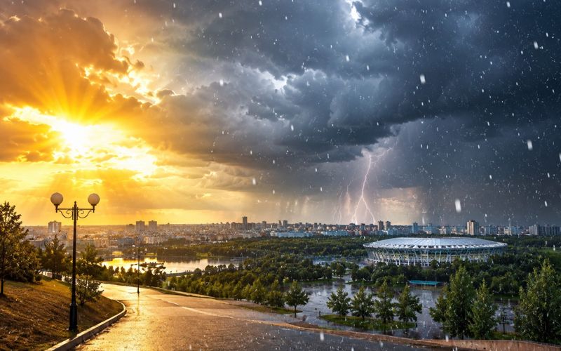 Июнь решил хлопнуть дверью: Казахстан ждут жара, грозы и град